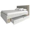 Ліжка з висувними ящиками для білизни
