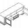 Тумба РТВ 160 Вайт